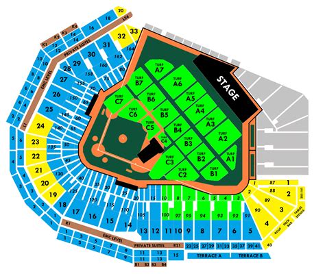 fenway seating chart concert